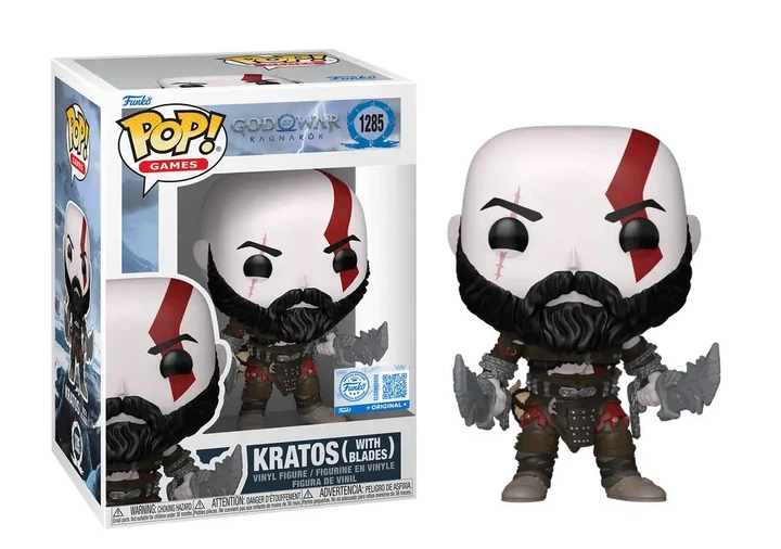 Фігурка Фанко Поп Бог Війни - Кратос з мечами / Funko Pop 1285 God of War - Kratos (with Blades) - Фото 1 Фігурка Фанко Поп Бог Війни - Кратос з мечами / Funko Pop 1285 God of War - Kratos (with Blades) - зображення 1