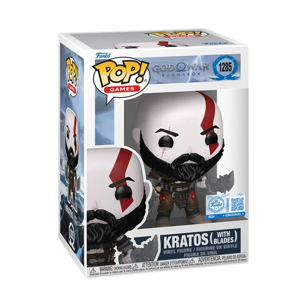 Фігурка Фанко Поп Бог Війни - Кратос з мечами / Funko Pop 1285 God of War - Kratos (with Blades) - Фото 3 Фігурка Фанко Поп Бог Війни - Кратос з мечами / Funko Pop 1285 God of War - Kratos (with Blades) - зображення 3