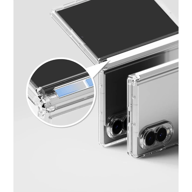 Чехол Ringke Fusion Flap для Samsung Galaxy Fold 8 Clear (8800328819351) - изображение 7