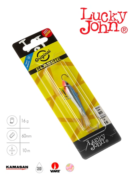 Балансир Lucky John CLASSIC 6 60 мм 18 г 15H - Фото 3 Балансир Lucky John CLASSIC 6 60 мм 18 г 15H - изображение 3