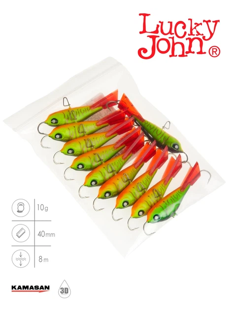 Балансир Lucky John BALTIC 40 мм 10 г пластик 301RT - изображение 3