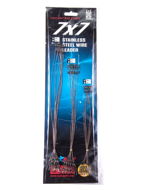 Поводки LJ Pro Series SSW AFW 18 кг легированная сталь 20х25х30 см 30 шт - Фото 3 Поводки LJ Pro Series SSW AFW 18 кг легированная сталь 20х25х30 см 30 шт - изображение 3