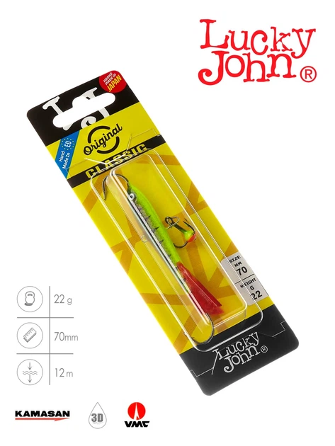 Балансир Lucky John CLASSIC 7 70 мм 31 г морозостойкий пластик цвет 31RT - Фото 3 Балансир Lucky John CLASSIC 7 70 мм 31 г морозостойкий пластик цвет 31RT - изображение 3