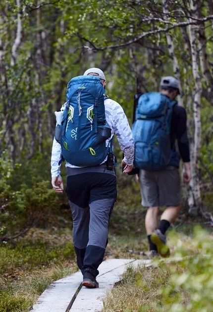 Рюкзак Norfin ADVENTURE 45 л поліестер 420D чорний 61x32x20 см для пішого туризму - зображення 3