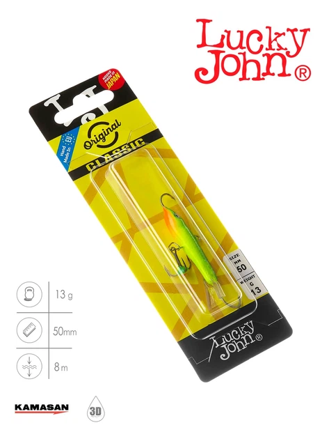 Балансир Lucky John CLASSIC 50 мм 13 г цвет 29 морозостойкий пластик - Фото 3 Балансир Lucky John CLASSIC 50 мм 13 г цвет 29 морозостойкий пластик - изображение 3