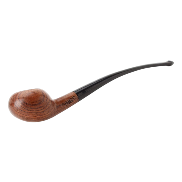 Люлька для куріння Muxiang Rosewood Churchwarden without filter 330BH-0043 - Фото 4 Люлька для куріння Muxiang Rosewood Churchwarden without filter 330BH-0043 - изображение 4