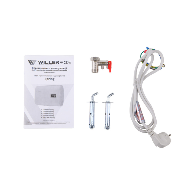 Водонагреватель горизонтальный WILLER EH40R Spring - изображение 7
