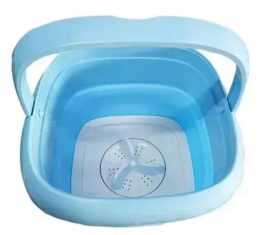 Складная стиральная машина Maxtop Silicon Washing Machine, портативная мини-машинка для стирки белья дома и в поездках - Фото 7 Складная стиральная машина Maxtop Silicon Washing Machine, портативная мини-машинка для стирки белья дома и в поездках - изображение 7