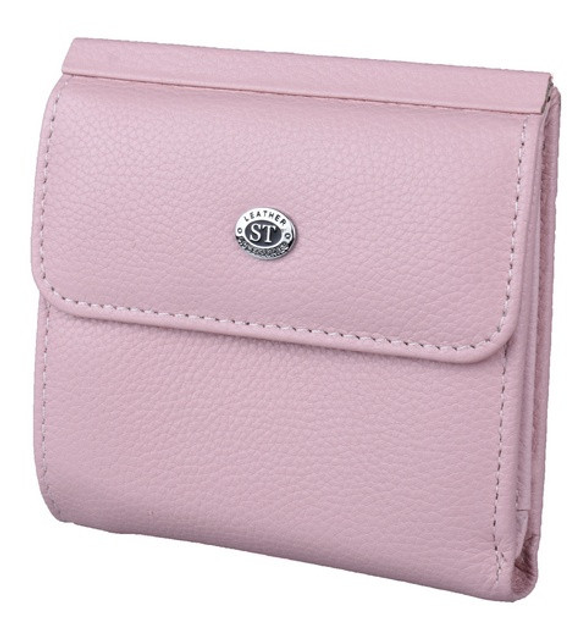 Жіночий шкіряний гаманець ST 209 Pink - изображение 1