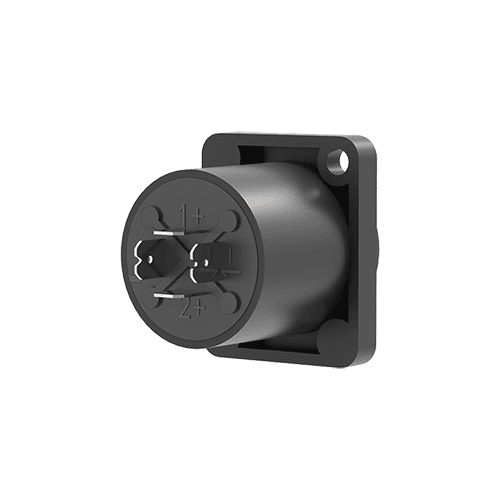 Разъем Roxtone RS-4MD-T SPEAKON панельный female (мама) - изображение 3