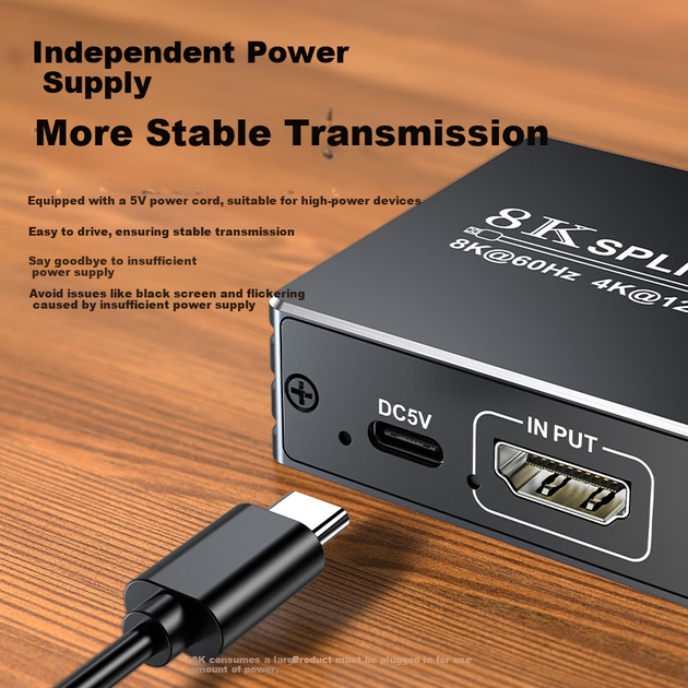 Разветвитель Shengwei DH8K102G HDMI 2.1, 8K 60 Гц - изображение 5