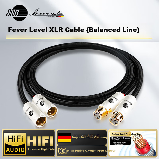 Кабель JIB BB-106 балансный XLR, 1 м - изображение 2