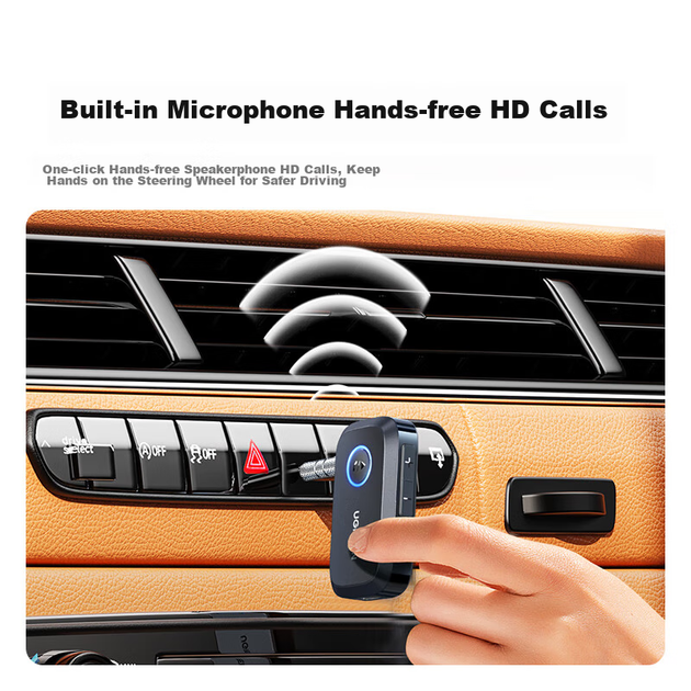 Приемник Bluetooth Ugreen 90748 3.5 мм синий - изображение 4