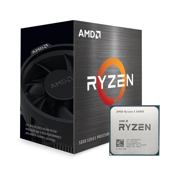 Процессор AMD Ryzen 5 5600G (3.9-4.4GHz 16MB sAM4) BOX – фото