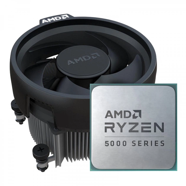 Процесcор AMD Ryzen 5 5500 (6C/12T, 3.6-4.2GHz,16MB,65W,AM4, Wraith Stealth) MPK - Фото 1 Процесcор AMD Ryzen 5 5500 (6C/12T, 3.6-4.2GHz,16MB,65W,AM4, Wraith Stealth) MPK - изображение 1