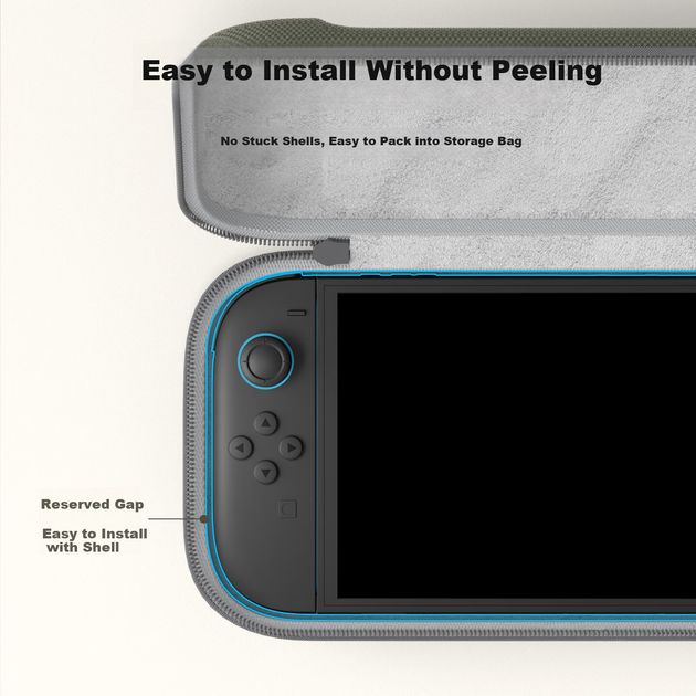 Кейс Hagibis для Nintendo Switch 2 Gray (BG10) - Фото 8 Кейс Hagibis для Nintendo Switch 2 Gray (BG10) - изображение 8