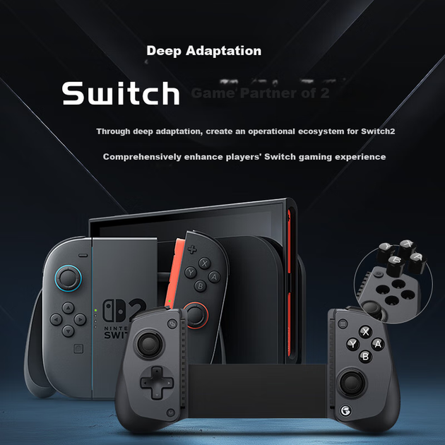 Геймпад GameSir X5s для смартфона, раздвижной, Bluetooth, стики Холла - Фото 4 Геймпад GameSir X5s для смартфона, раздвижной, Bluetooth, стики Холла - изображение 4