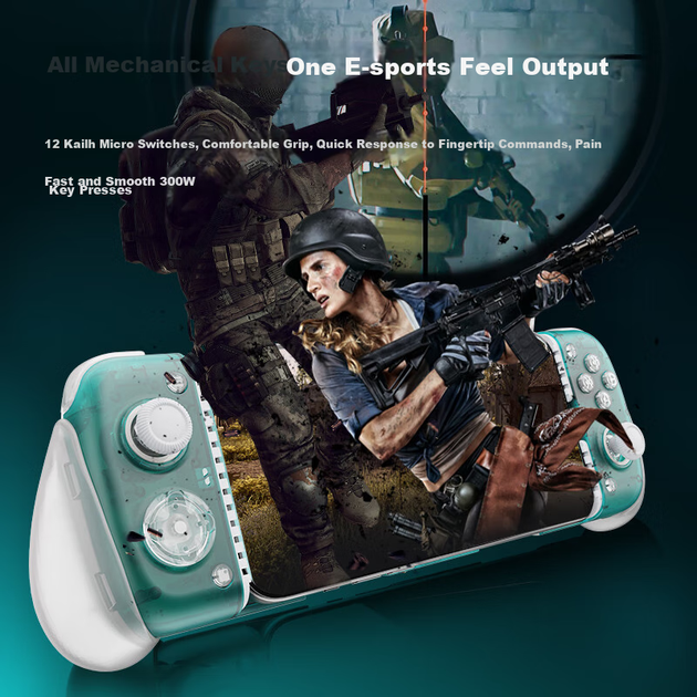 Геймпад GameSir X3 Pro Aurora Cooling Type-C для iPhone Switch (6936685221277) - Фото 3 Геймпад GameSir X3 Pro Aurora Cooling Type-C для iPhone Switch (6936685221277) - изображение 3