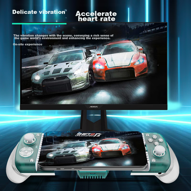 Геймпад GameSir X3 Pro Aurora Cooling Type-C для iPhone Switch (6936685221277) - Фото 5 Геймпад GameSir X3 Pro Aurora Cooling Type-C для iPhone Switch (6936685221277) - изображение 5