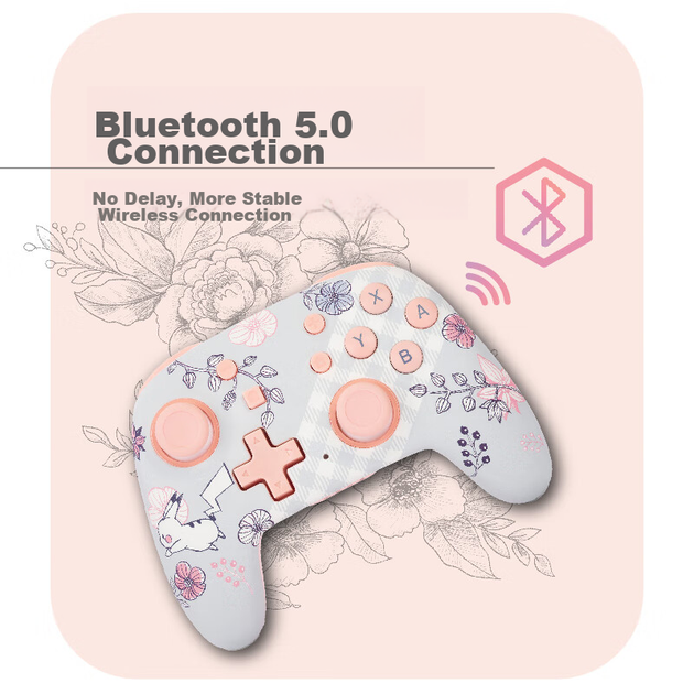 Беспроводной геймпад PowerA Garden Nintendo Switch/Nintendo Switch 2 (NSGP0267-01) - Фото 2 Беспроводной геймпад PowerA Garden Nintendo Switch/Nintendo Switch 2 (NSGP0267-01) - изображение 2