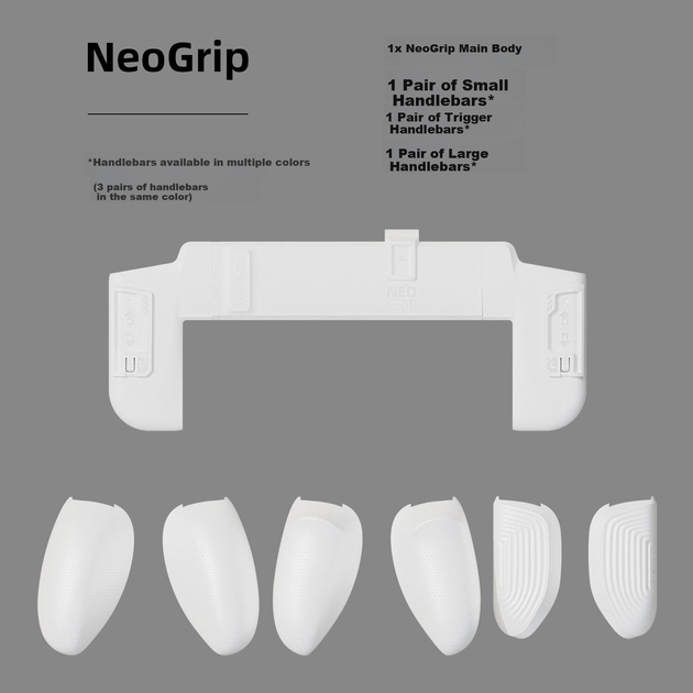 Чехол Skull&Co. NeoGrip для Switch OLED Red-Blue - Фото 5 Чехол Skull&Co. NeoGrip для Switch OLED Red-Blue - изображение 5