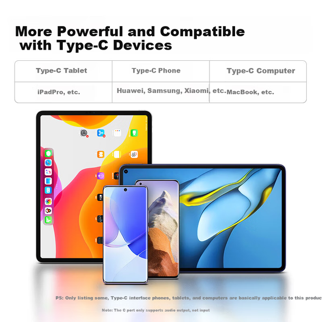 Адаптер UGREEN 90262 Type-C — 3.5 мм аудио, 2 м, для iPhone 16 и 17, Xiaomi, Huawei, наушников и колонок - изображение 3