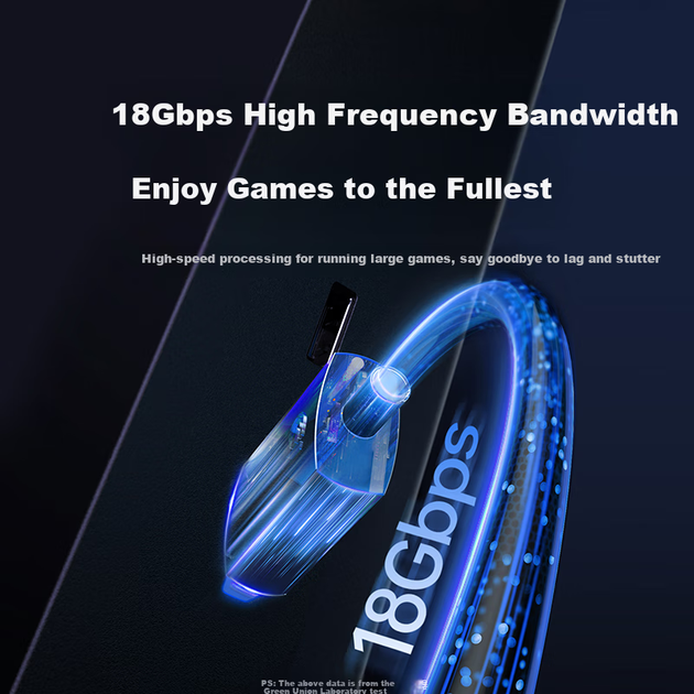 Кабель-адаптер UGREEN Type-C - HDMI 4K 60 Гц с питанием PD для Switch, ноутбука и монитора, 2 м - изображение 6