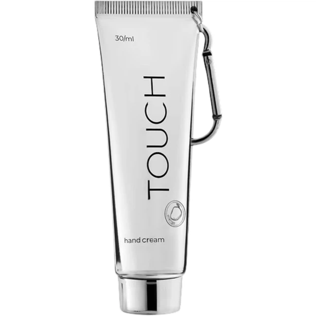 TOUCH Silver Line Mango Крем для рук манго з карабіном, 30 мл - Фото 1 TOUCH Silver Line Mango Крем для рук манго з карабіном, 30 мл - изображение 1