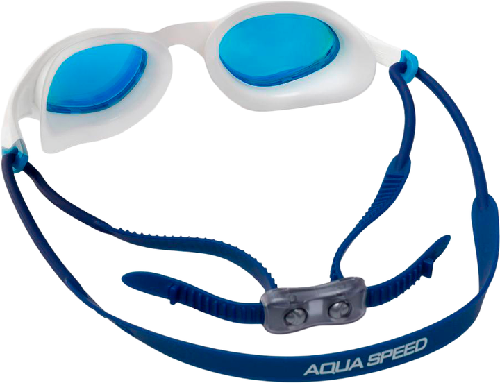 Очки для плавания Aqua Speed Vortex Mirror 8882 229-51 Бело-синьо-голубой (5908217688828) - изображение 4