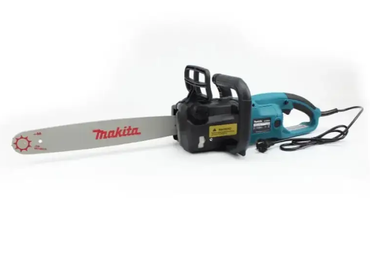 Цепная электрическая пила Makita UC4030A шина 400 мм электропила 2000 Вт для заготовки дров сетевая 220 В садовая 13 м/с древесины бревен ветвей хозяйственных ландшафтных работ с тормозом цепи - Фото 9 Цепная электрическая пила Makita UC4030A шина 400 мм электропила 2000 Вт для заготовки дров сетевая 220 В садовая 13 м/с древесины бревен ветвей хозяйственных ландшафтных работ с тормозом цепи - изображение 9