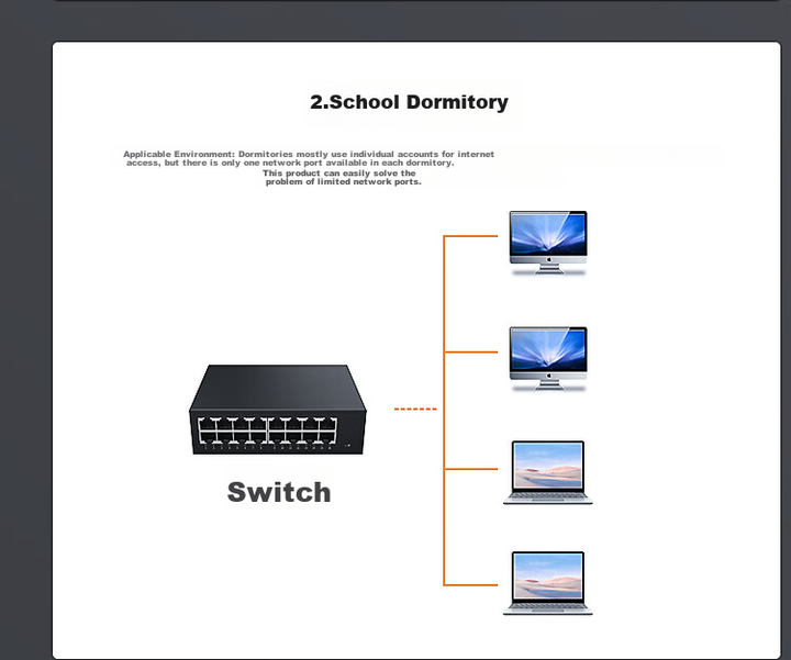Коммутатор KeepLINK KP-9000, 16 портов Gigabit, для корпоративных сетей и видеонаблюдения - изображение 10