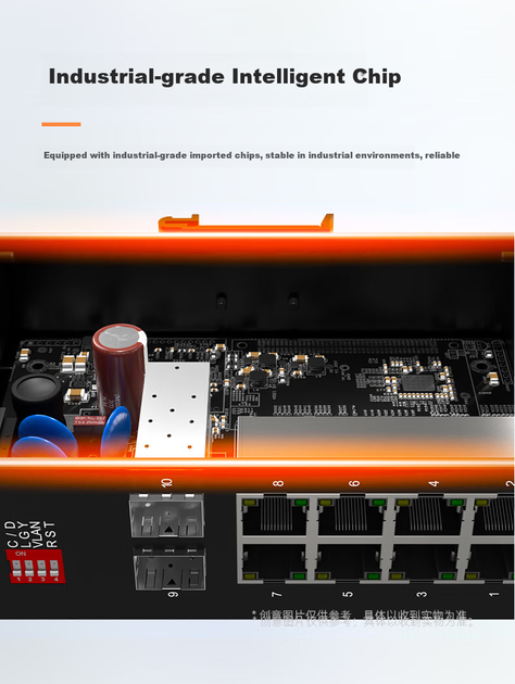 Коммутатор KeepLINK KP-9000 мини 5-портовый гигабитный - Фото 6 Коммутатор KeepLINK KP-9000 мини 5-портовый гигабитный - изображение 6