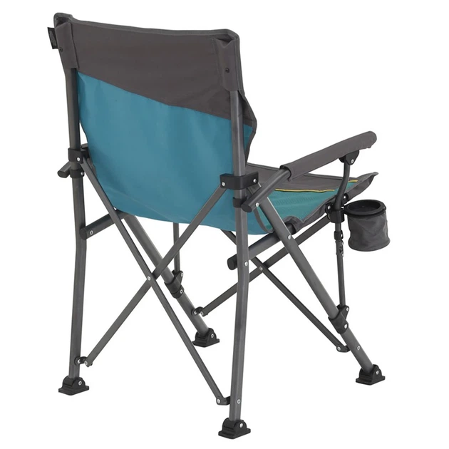 Кресло раскладное Uquip Roxy 120 кг сталь синий/серый - Фото 4 Кресло раскладное Uquip Roxy 120 кг сталь синий/серый - изображение 4