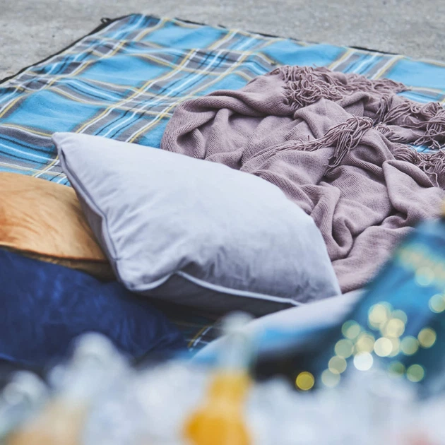 Коврик для пикника Uquip Scotty M складной Polyester 150x120 см голубой - изображение 12