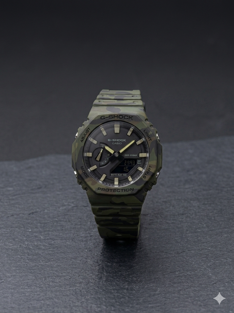 Чоловічий годинник в стилі G-SHOCK Classic GA-2100 - зображення 2