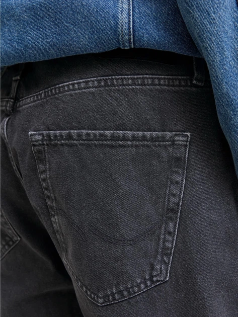 Широкие джинсы JACK & JONES 10996926 Чёрный 33/32 JNJ740 - изображение 4