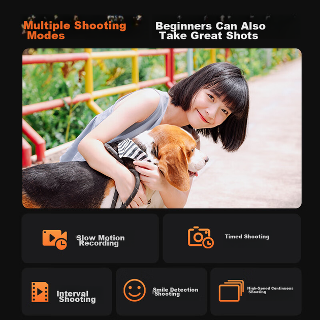 Фотоаппарат CAIZU C8 Black - изображение 7