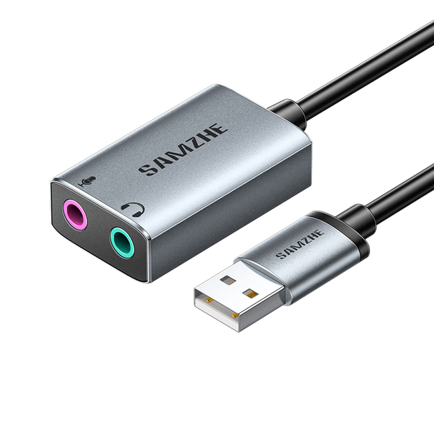 Внешняя звукова карта SAMZHE AYP20 USB - изображение 4