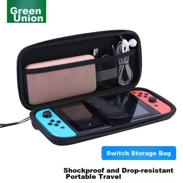 Чохол для зберігання UGREEN Switch, захисний футляр для ігрової консолі, портативний чохол для зберігання портативних ігрових аксесуарів NS/OLED, захисна сумка великої ємності, ударостійка оболонка - изображение 4