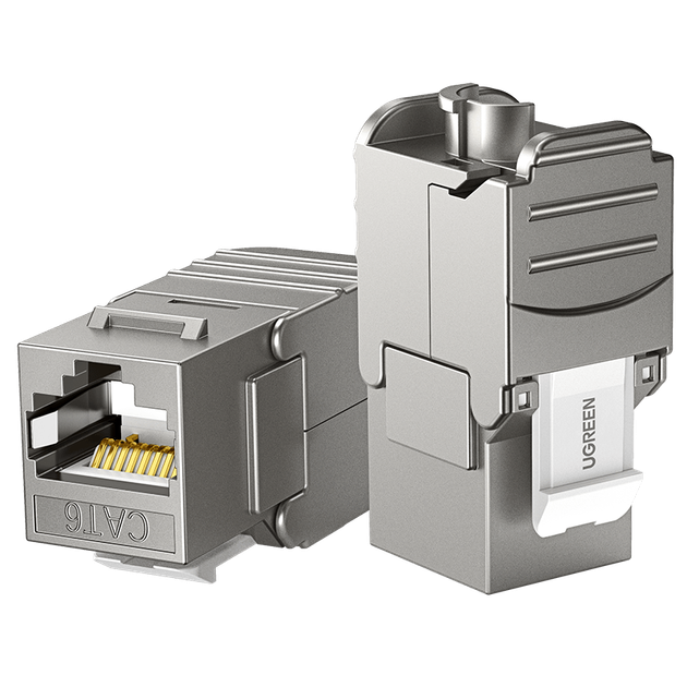 Модуль UGREEN RJ-45 STP Cat 6 безинструментальный Серебристый (80451) - изображение 4