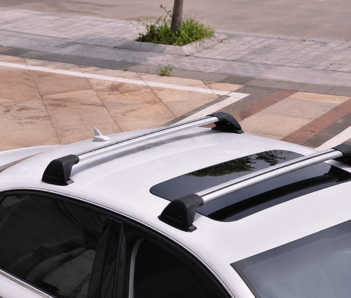 Автобагажник в штатные места для Mitsubishi Outlander IV 2021- рестайлинг Autovalom ProWing 5773 Silver - изображение 6