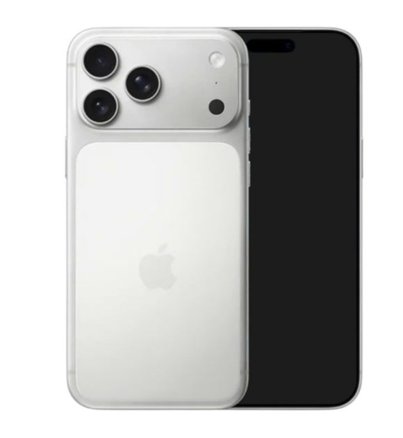 Муляж iPhone 17 Pro Max сріблястий із захистом камери та пачкою для демонстрації Silver - Фото 1 Муляж iPhone 17 Pro Max сріблястий із захистом камери та пачкою для демонстрації Silver - зображення 1