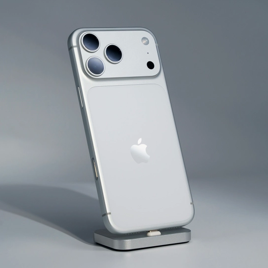 Муляж iPhone 17 Pro Max сріблястий із захистом камери та пачкою для демонстрації Silver - Фото 5 Муляж iPhone 17 Pro Max сріблястий із захистом камери та пачкою для демонстрації Silver - зображення 5