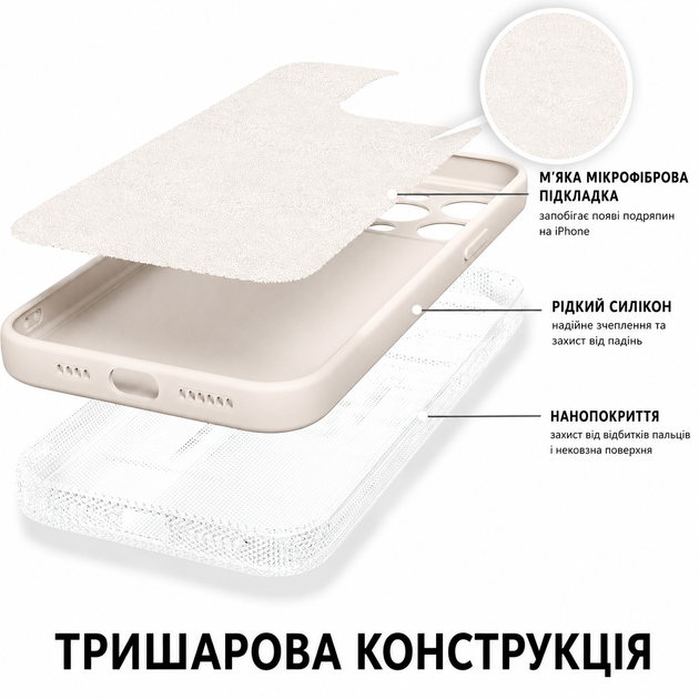Чехол Liquid Silicone Full Camera для Xiaomi Poco F6 Turbo 3 защитный с микрофиброй внутри темно-синий MC-11638 - изображение 8