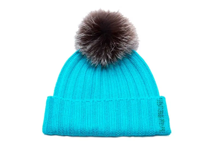 Шапка Habsburg Marina Bluefox Blue - Фото 1 Шапка Habsburg Marina Bluefox Blue - изображение 1