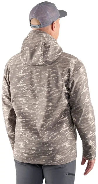 Худи Grundens Kryall M Stone Liquid Camo - Фото 5 Худи Grundens Kryall M Stone Liquid Camo - изображение 5