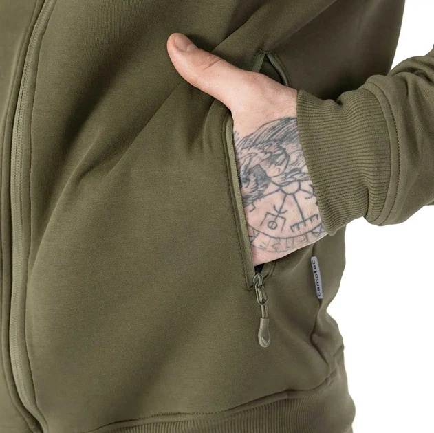 Толстовка Camotec FitPro Zip XXL olive - изображение 6