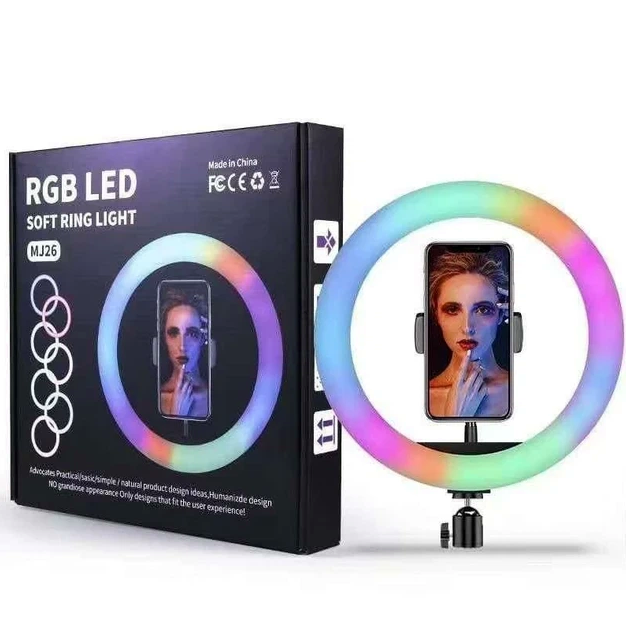 Лампа RGB MJ26 26cm черный с изменяемой подсветкой для создания атмосферы - изображение 3