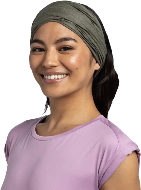 Мультипов’язка Buff CoolNet UV Solid khaki - Фото 4 Мультипов’язка Buff CoolNet UV Solid khaki - зображення 4