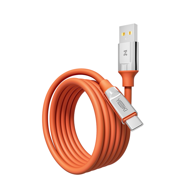 Кабель USB YOKI ULTRA YK-UL61 Type-C 3A 1.2m с защитой от изломов и высокой эластичностью черный - Фото 5 Кабель USB YOKI ULTRA YK-UL61 Type-C 3A 1.2m с защитой от изломов и высокой эластичностью черный - изображение 5